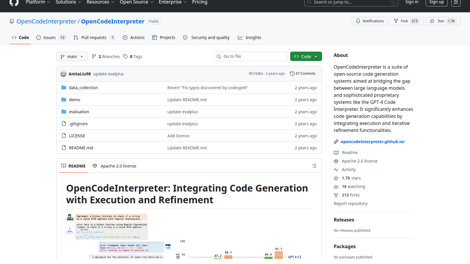 OpenCodeInterpreter 项目配图