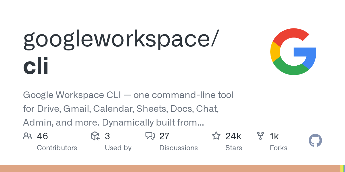 Google Workspace CLI