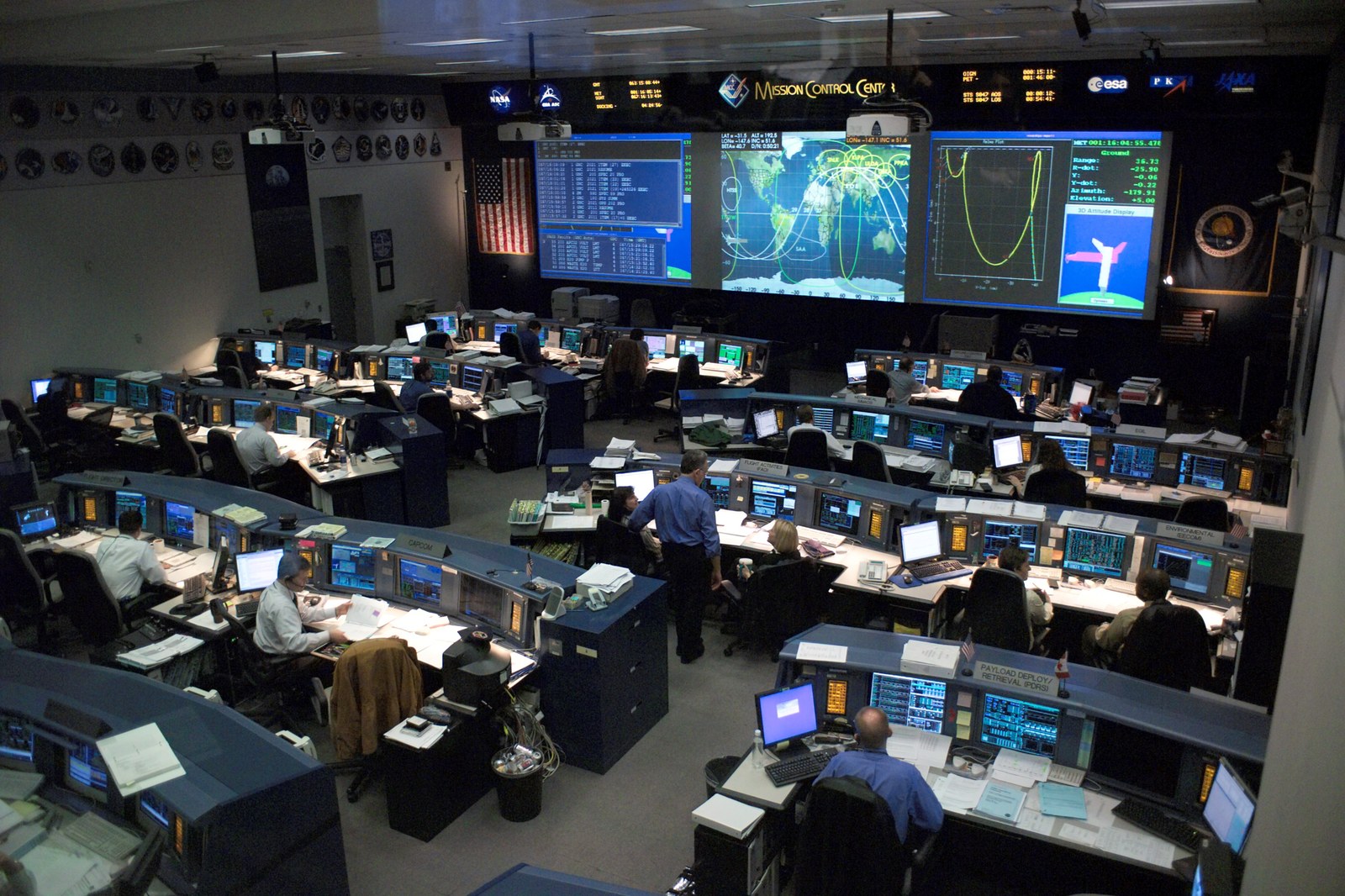 NASA 任务控制中心