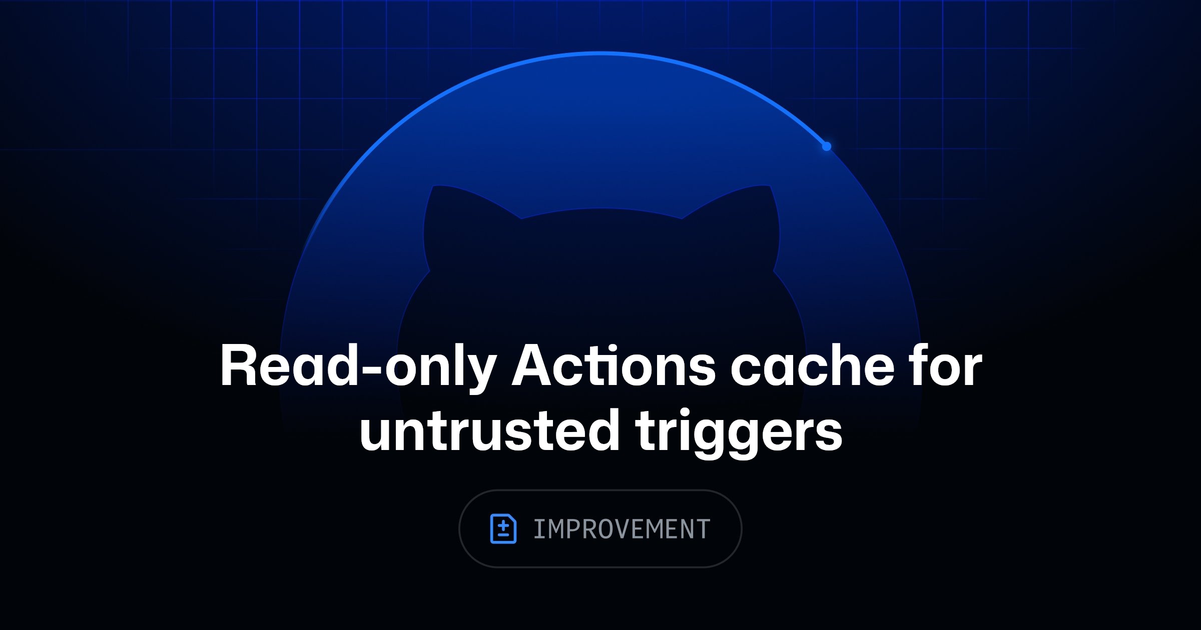 GitHub Actions cache 安全更新配图