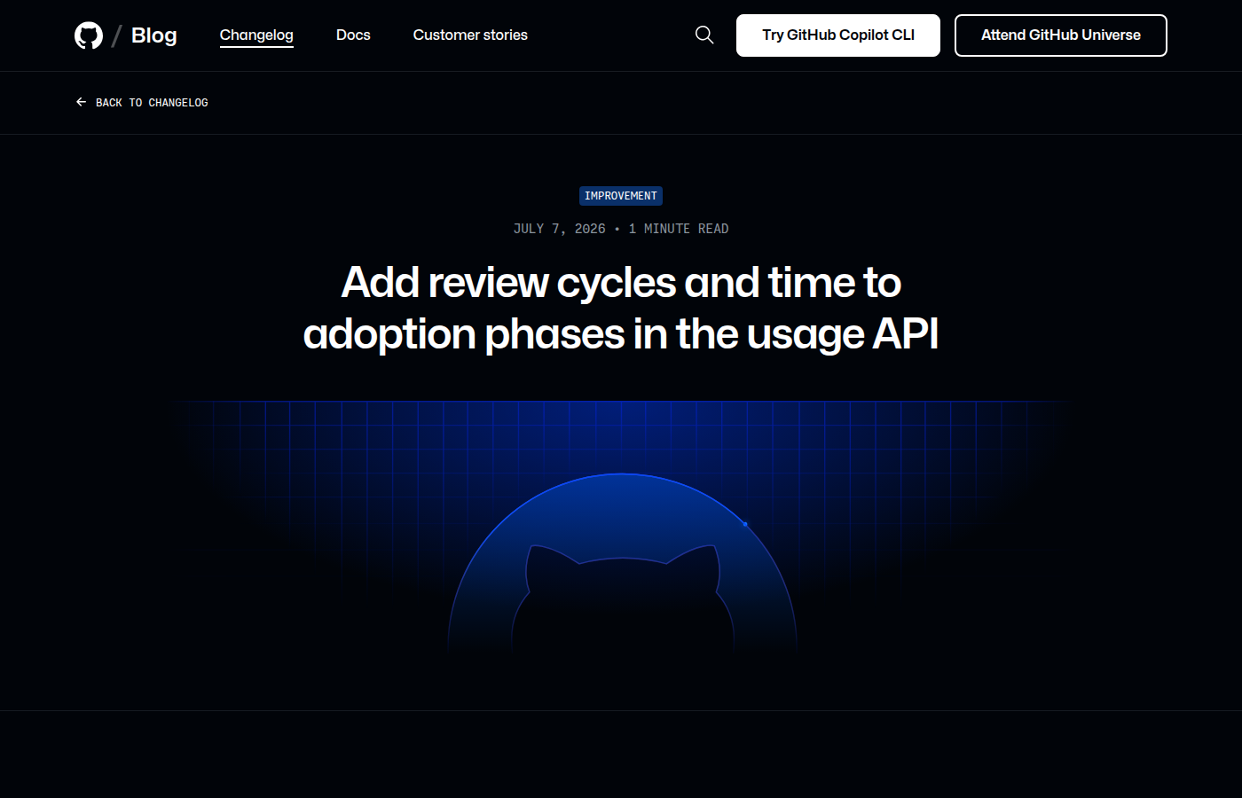 Copilot usage metrics 评审指标更新页