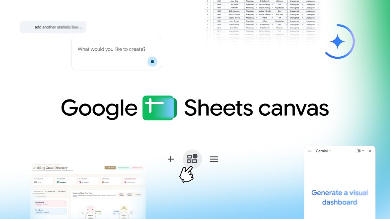 Google Sheets canvas 官方演示图